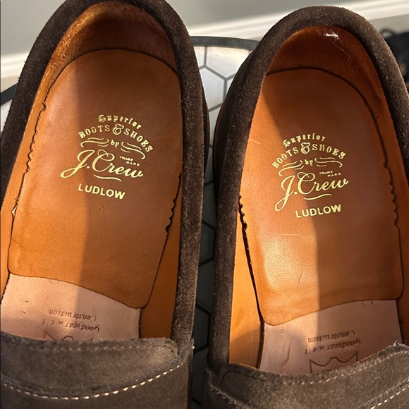 J. Crew Ludlow suede loafers - Picture 2 of 7